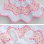 Round Ripple Bunny Lovey Crochet Free Pattern