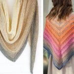 Rosy Dawn Shawl Free Crochet Pattern