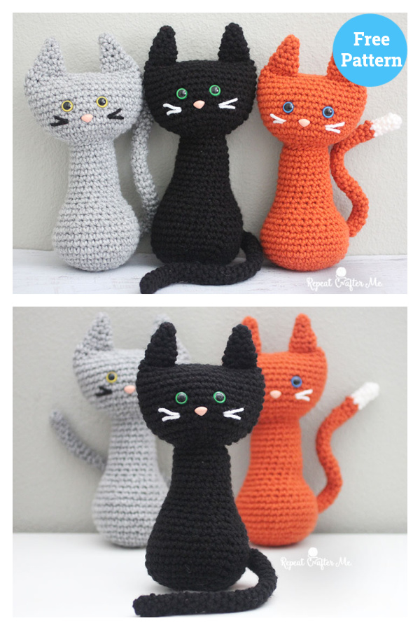 Cat Crochet Free Pattern