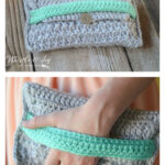 Color Pop Clutch Crochet Free Pattern
