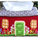 Cottage Cozy Tissue Boxes Crochet Free Pattern