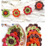 Crochet Flower Garland Free Pattern