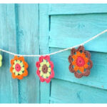 Crochet Flower Garland Free Pattern