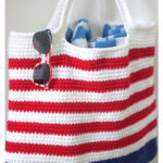 Crochet Patriotic Tote Bag Free Pattern