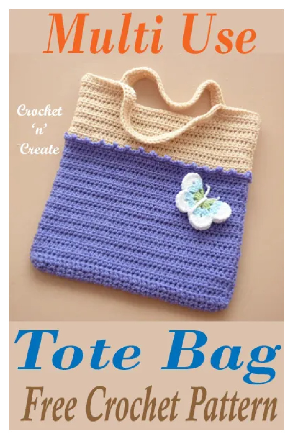 Crochet Tote Bag Free Pattern