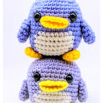 Cube Little Penguin Amigurumi Free Crochet Pattern