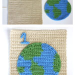 Earth Square Crochet Free Pattern