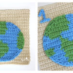 Earth Square Crochet Free Pattern