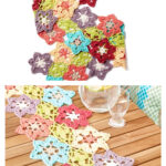 Flower Power Table Runner Free Crochet Pattern