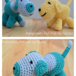 Funny Puppy Crochet Free Pattern