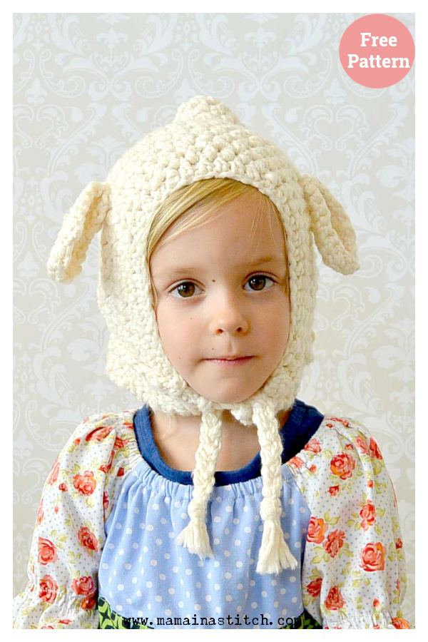 Lamb Hat Crochet Free Pattern