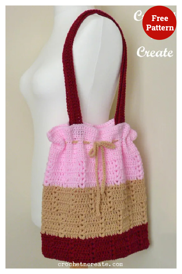 Market Tote Bag Free Crochet Pattern
