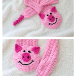 Posh Piggy Button Hole Cowl Crochet Free Pattern