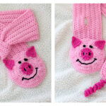Posh Piggy Button Hole Cowl Crochet Free Pattern