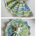 Round Ripple Bunny Lovey Free Crochet Pattern