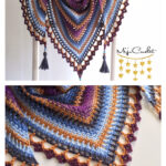 Taiga Shawl Crochet Free Pattern