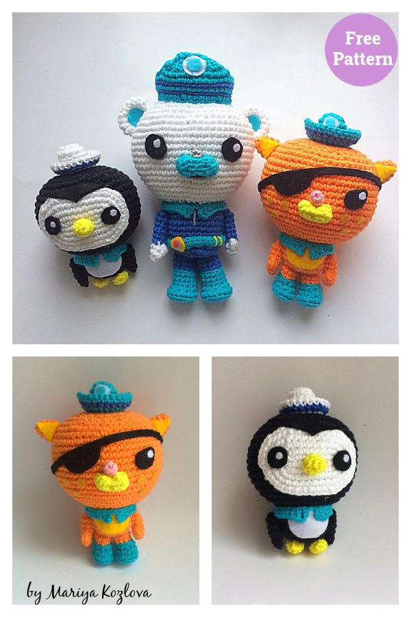 The Octonauts Crochet Free Pattern