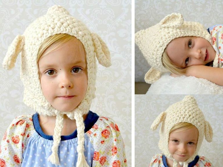 Lamb Hat Crochet Free Pattern