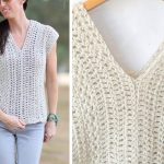 Topcho Poncho Shirt Crochet Free Pattern