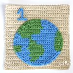 Earth Square Crochet Free Pattern