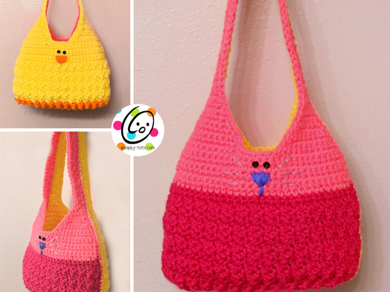 Animal-Themed Bag Purse, Free Crochet Patterns - Your Crochet