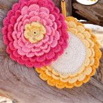 Flower Power Potholder Free Crochet Pattern
