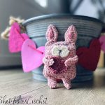 Candygram Bunny toy crochet Free Pattern