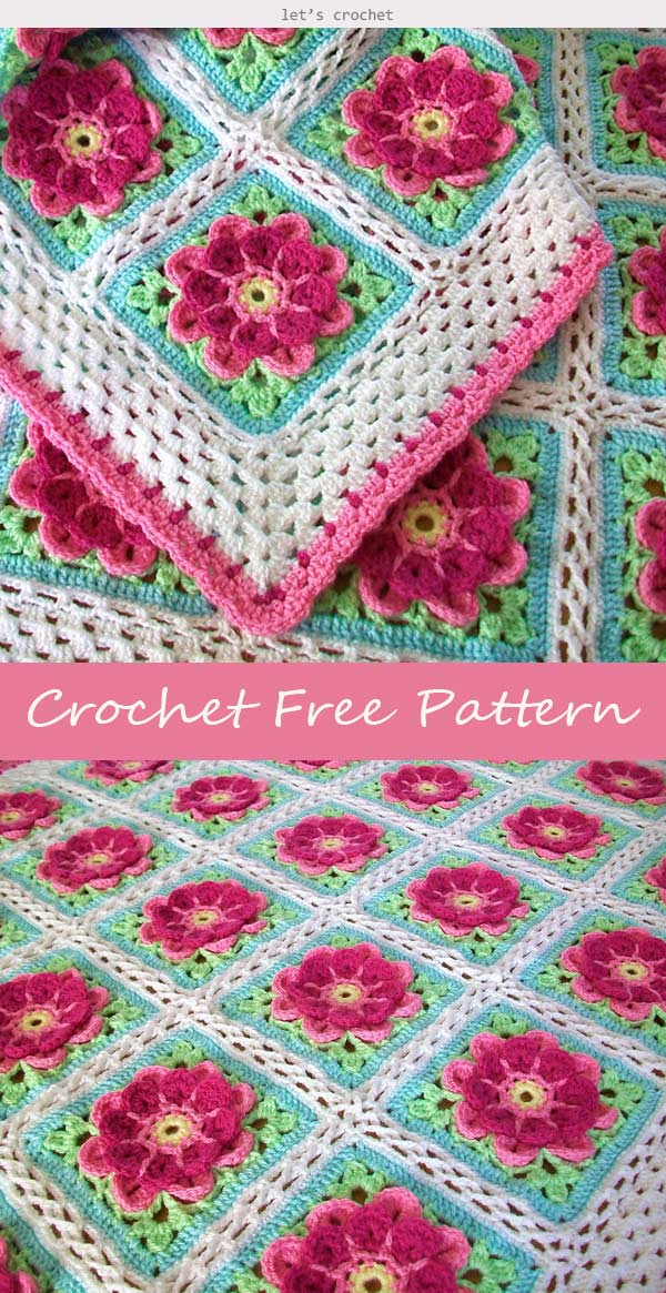  Strawberries in Spring Crochet Free Pattern