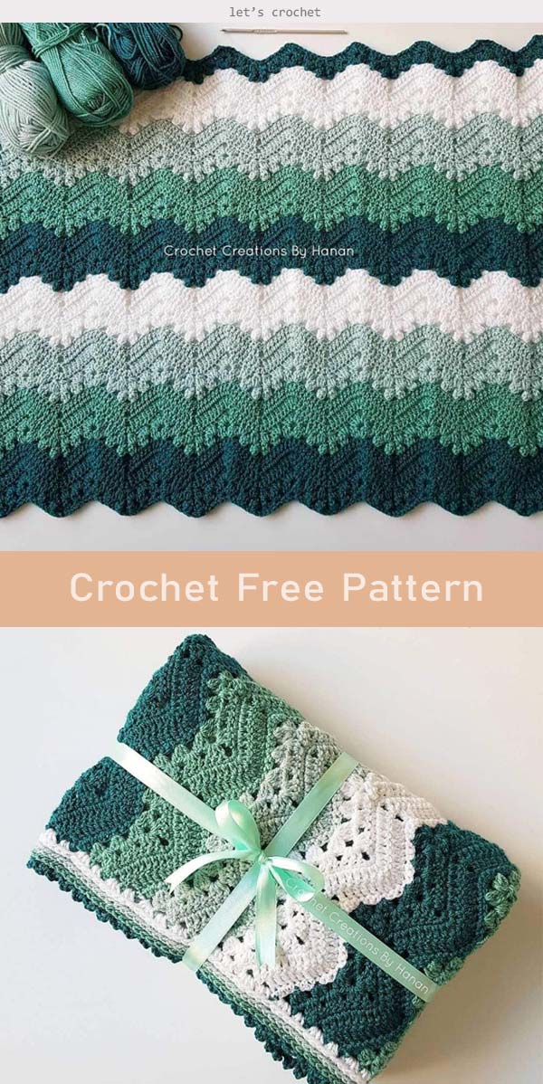 6 Day Kid Blanket Crochet Free Pattern