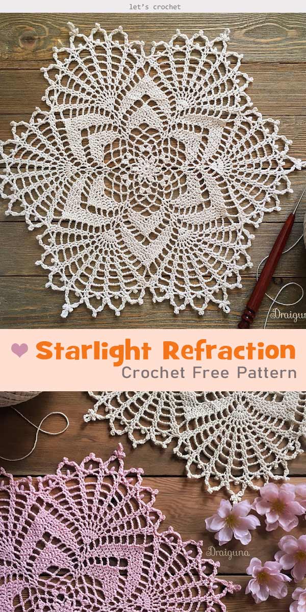 Starlight Refraction Crochet Free Pattern