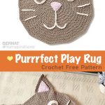 Purrrfect Play Rug Crochet Free Pattern