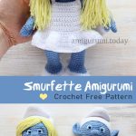 Smurfette Amigurumi Crochet Free Pattern
