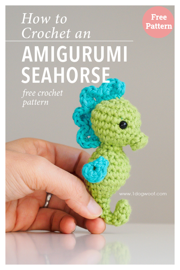 Amigurumi Seahorse Crochet Free Pattern