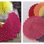 Beautiful Lace Doily Coaster Crochet Free Pattern
