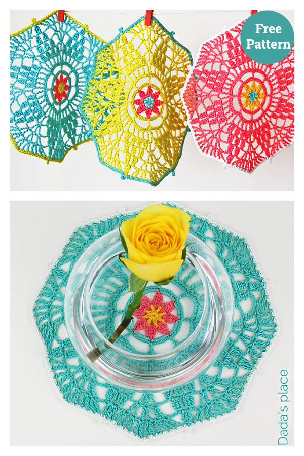 Dada’s Doily Crochet Free Pattern