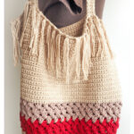Fringe Shopping Bag Crochet Free Pattern