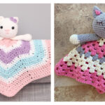 Kitty Cat Lovey Free Crochet Pattern