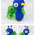 Paco the Peacock Crochet Free Pattern