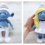 Smurfette Amigurumi Crochet Free Pattern