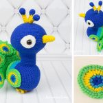 Paco the Peacock Crochet Free Pattern