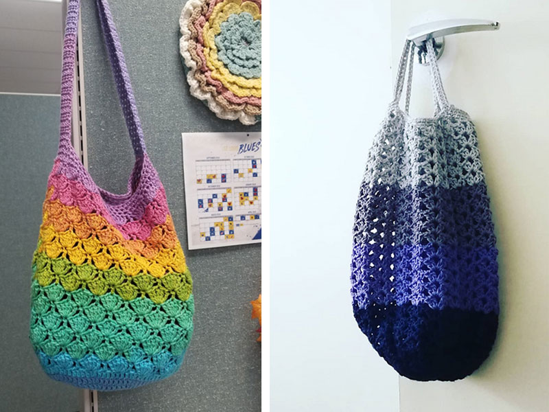 Sunny Day Market Bag Crochet Free Pattern
