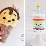 Melty the Ice Cream Cone Free Crochet Pattern