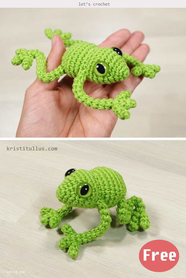 Frog Amigurumi Crochet Free Pattern