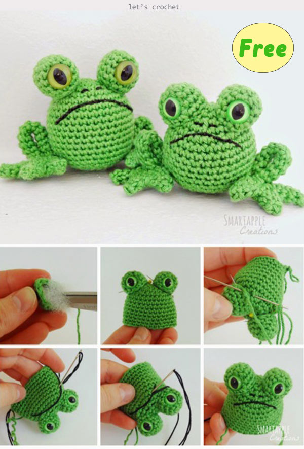 Frog Amigurumi Crochet Free Pattern