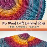 No Wool Left Behind Rug Crochet Free Pattern