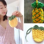 Crochet Pineapple Pouch Free Pattern