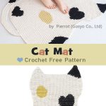 Cat Mat Free Crochet Pattern