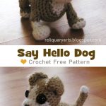 Amigurumi Petite Pit Bull Dog Crochet Free Pattern