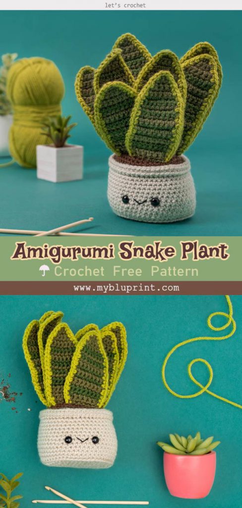 Potted Flower Plant Crochet Pattern