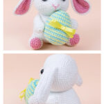 Amigurumi Bunny with Easter Egg Free Crochet Pattern